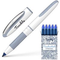 Teachly Superstudent Tintenroller Anthrazit 0,6 mm, Schreibfarbe: blau, 1 St. von Teachly