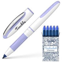 Teachly Superstudent Tintenroller Flieder 0,6 mm, Schreibfarbe: blau, 1 St. von Teachly