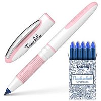 Teachly Superstudent Tintenroller Rosé 0,6 mm, Schreibfarbe: blau, 1 St. von Teachly
