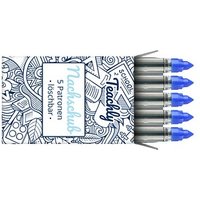 Teachly Tintenrollerminen blau löschbar 0,6 mm 5 St. von Teachly