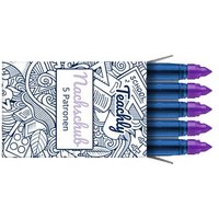 Teachly Tintenrollerminen lila 0,6 mm 5 St. von Teachly