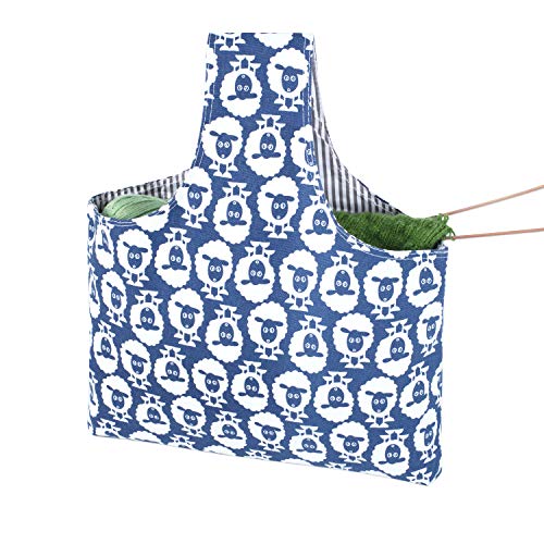 Teamoy Stricktasche für Stricknadeln bis zu 35,5 cm lang, schaf, Large von Teamoy