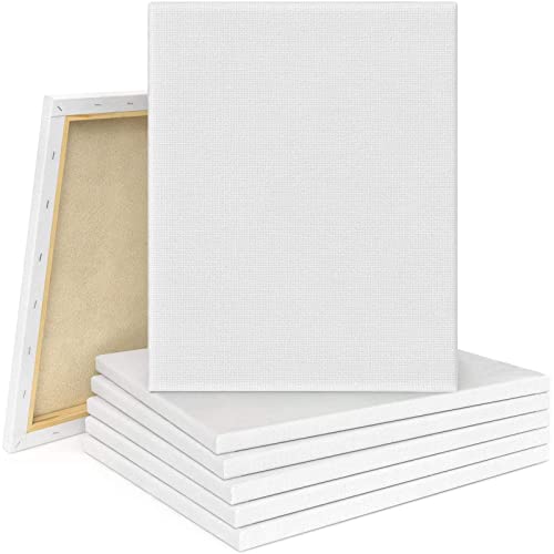 Tebery 10 Stück 30x40cm Keilrahmen, Leinwand Set aus 100% Baumwolle, Weiße Künstler Leinwand für Acryl und Öl Malerei Sowie, Zeichnen Tebery 10 Stück 30x40cm Keilrahmen, Leinwand Set aus 100% Baumwolle, Weiße Künstler Leinwand für Acryl und Öl Malerei Sowie, Zeichnen von Tebery