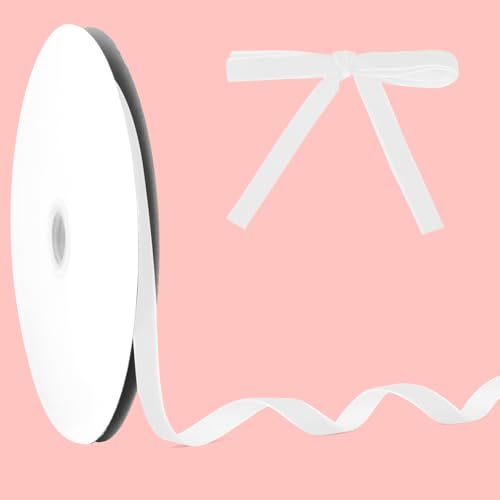 10mm×23m Samtband,Geschenkband,Schleifenband Weihnachten,Schleifenband,Satinband,Satinband Weiss,Geschenkbänder,Dekorative Schleifen & Bänder,Geschenk Band,Kräuselband Geschenkband,Bänder Zum Basteln 10mm×23m Samtband,Geschenkband,Schleifenband Weihnachten,Schleifenband,Satinband,Satinband Weiss,Geschenkbänder,Dekorative Schleifen & Bänder,Geschenk Band,Kräuselband Geschenkband,Bänder Zum Basteln von Tecfinty