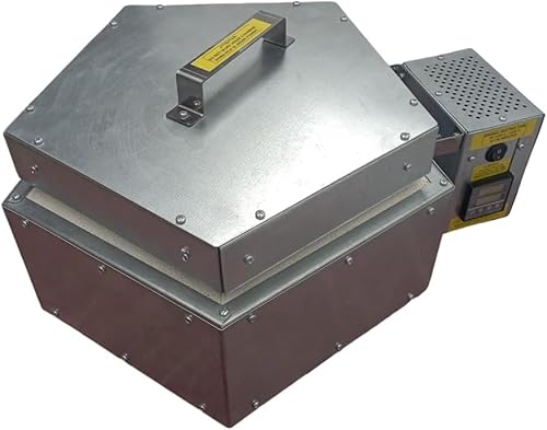 Pentagon-Toplader-Muffelofen, 1240 °C/2264 °F, mit 3 Kubikliter-Kammer und einfach zu bedienender temperatur-/zeitprogrammierbarer Steuerung von Technical Super Market
