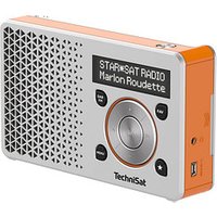 TechniSat DIGITRADIO 1 Radio silber, orange von Technisat