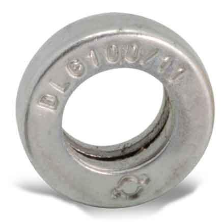 Teckentrup Kugellager | Laufring Ø 16 mm, Silber, Stahl, verzinkt, Klasse 8.8, M16x1.25, Rechtsgewinde, Metric, 1A, Augenbolzen, BOLTS, Lager von Teckentrup
