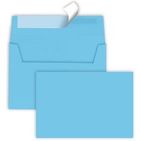 tecno Briefumschläge colors DIN C6 ohne Fenster blau haftklebend 25 St. tecno Briefumschläge colors DIN C6 ohne Fenster blau haftklebend 25 St. von Tecno