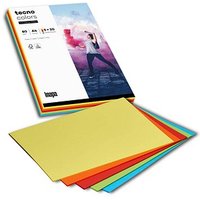 tecno Kopierpapier colors Mixpack farbsortiert DIN A4 80 g/qm 100 Blatt von Tecno