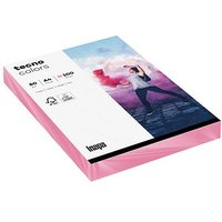 tecno Kopierpapier colors rosa DIN A4 80 g/qm 100 Blatt von Tecno