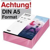 tecno Kopierpapier colors rosa DIN A5 80 g/qm 500 Blatt von Tecno