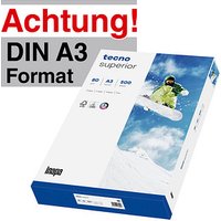 tecno Kopierpapier superior DIN A3 80 g/qm 500 Blatt tecno Kopierpapier superior DIN A3 80 g/qm 500 Blatt von Tecno