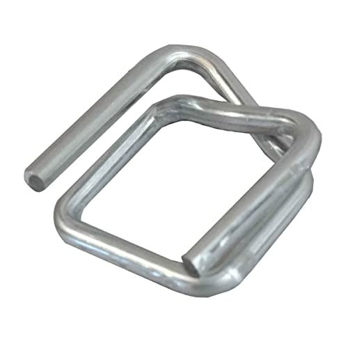 250 Stück Schnallen für 19 mm Umreifungsband - Qualität PRO TECPLAST BC - Selbstsichernde Schnallen aus verzinktem Stahl 250 Stück Schnallen für 19 mm Umreifungsband - Qualität PRO TECPLAST BC - Selbstsichernde Schnallen aus verzinktem Stahl von Tecplast