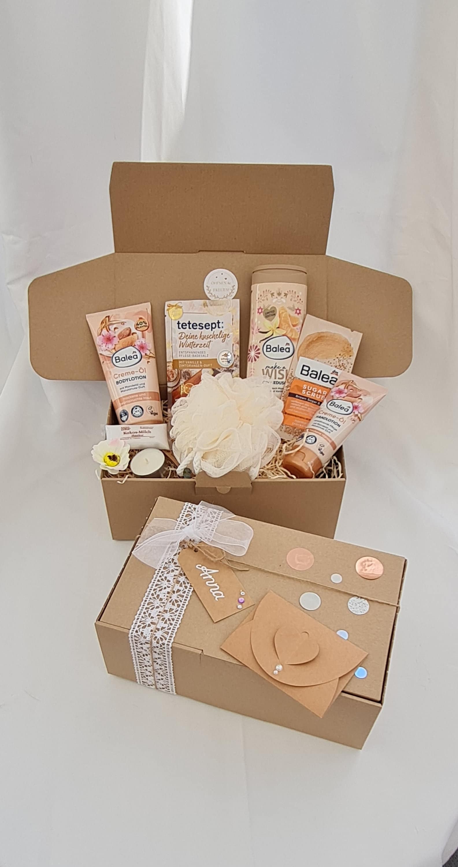 Geschenkset Für Frauen, Personalisierte Wellness Geschenkbox Zum Geburtstag, Zu Weihnachten, Beautybox Freundin, /35 Geschenkset Für Frauen, Personalisierte Wellness Geschenkbox Zum Geburtstag, Zu Weihnachten, Beautybox Freundin, /35 von Tedemma