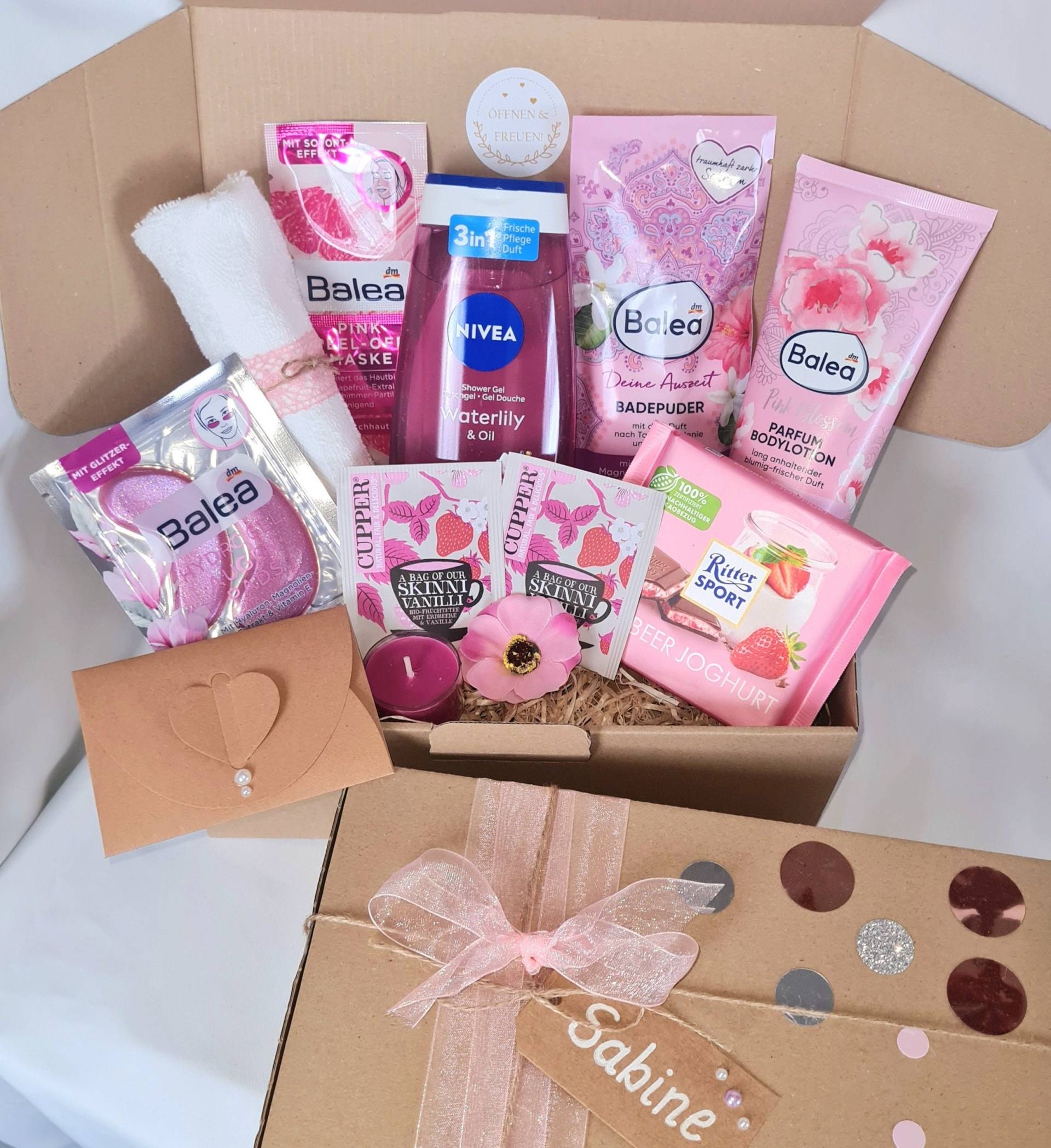 Geschenkset Für Frauen/Personalisierte Wellness Geschenkbox Geburtstagsgeschenk Weihnachtsgeschenk Beautybox Freundin /47 Geschenkset Für Frauen/Personalisierte Wellness Geschenkbox Geburtstagsgeschenk Weihnachtsgeschenk Beautybox Freundin /47 von Tedemma