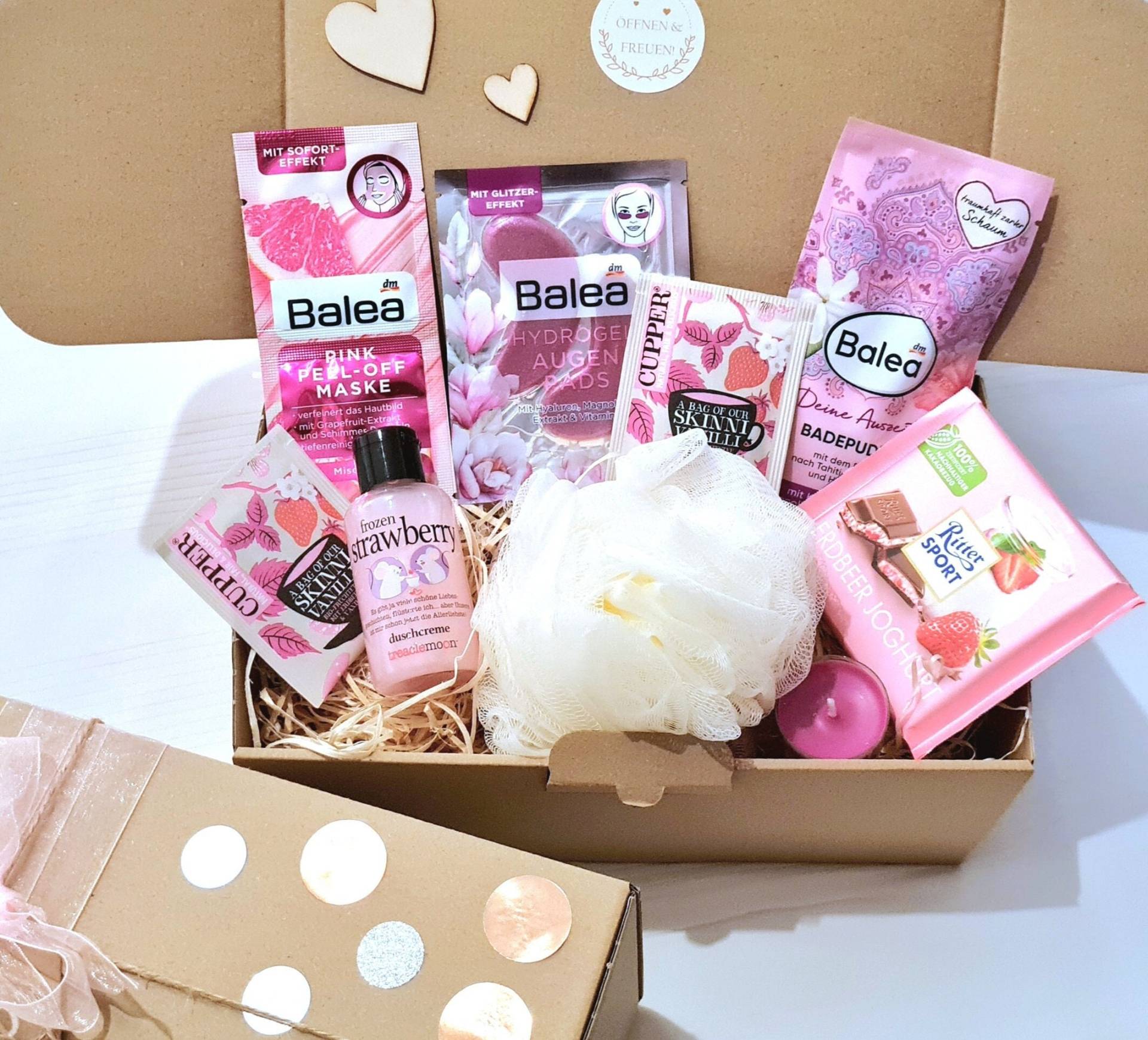 Personalisierte Geschenkbox Für Frauen Zum Geburtstag/Wellness Weihnachten Überraschungsbox Beautybox /39 Personalisierte Geschenkbox Für Frauen Zum Geburtstag/Wellness Weihnachten Überraschungsbox Beautybox /39 von Tedemma
