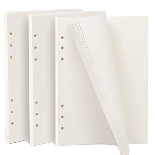 135 Blatt A5 Blanko-Papier, Teenitor A5 Nachfüllpapier, 6 Löcher, dickes, nachfüllbares Papier, 100 g/m², 21 x 14,2 cm 135 Blatt A5 Blanko-Papier, Teenitor A5 Nachfüllpapier, 6 Löcher, dickes, nachfüllbares Papier, 100 g/m², 21 x 14,2 cm von Teenitor