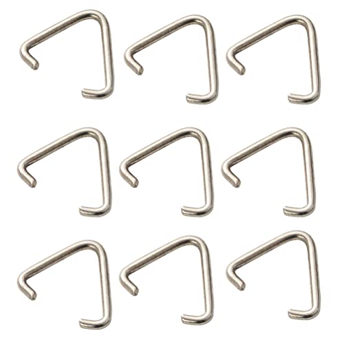 100 Stück Metall Dreieck Form Offene Biegeringe Verbindungsstücke für DIY Handwerk Schmuck Schlüsselanhänger Herstellung Findings, Silber 100 Stück Metall Dreieck Form Offene Biegeringe Verbindungsstücke für DIY Handwerk Schmuck Schlüsselanhänger Herstellung Findings, Silber von Teensery