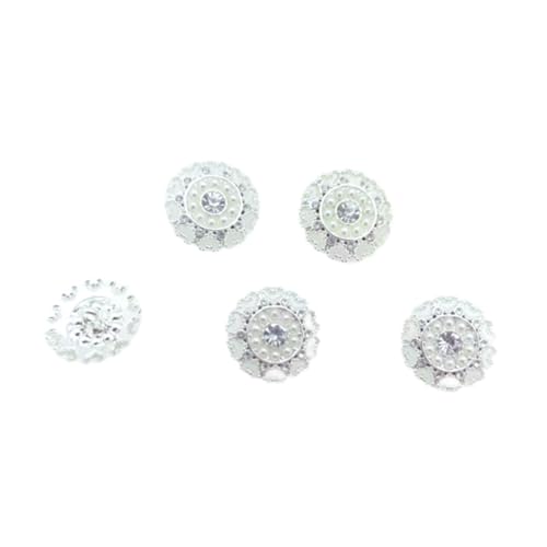 5 x Strass-Knöpfe zum Nähen, Basteln, Schmuckherstellung, 2 cm Schaftknöpfe 5 x Strass-Knöpfe zum Nähen, Basteln, Schmuckherstellung, 2 cm Schaftknöpfe von Teesea