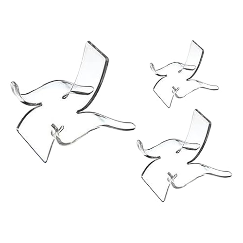 Acryl-Ständer, 3 elegante Staffelei-Halter für Sammlerstücke, Tisch- und Bürodekoration Acryl-Ständer, 3 elegante Staffelei-Halter für Sammlerstücke, Tisch- und Bürodekoration von Teesea