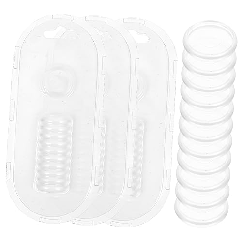 Binderinge aus Kunststoff für Notizbücher, 44 Stück, ABS Disc Bound Binding Discs für lose Blätter Planer und Notizblöcke Binderinge aus Kunststoff für Notizbücher, 44 Stück, ABS Disc Bound Binding Discs für lose Blätter Planer und Notizblöcke von Teesea