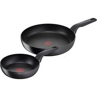 Tefal® Pfannen-Set HARD TITANIUM PRO schwarz 2-tlg. von Tefal®