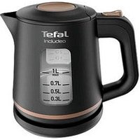 Tefal® Wasserkocher Includeo KI5338 schwarz 1,0 l 2.400 W von Tefal®