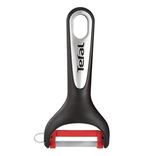 Tefal Ingenio K20718 Gemüseschäler | Premium Küchenutensilien für vielseitige Kochbedürfnisse | 22 cm | Kunststoff | Rot/Schwarz, 22.1 x 9.2 x 2.85 cm Tefal Ingenio K20718 Gemüseschäler | Premium Küchenutensilien für vielseitige Kochbedürfnisse | 22 cm | Kunststoff | Rot/Schwarz, 22.1 x 9.2 x 2.85 cm von Tefal