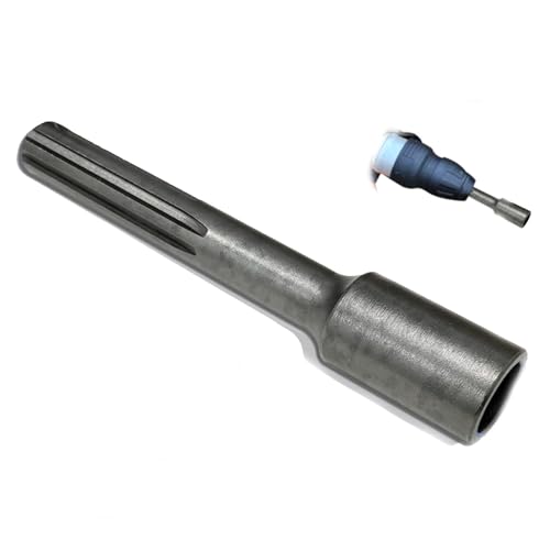 SDS Max Erdnageleintreiber, SDS-MAX Professional Erdnageleintreibe, Erdungsspieße zum Einstecken von Tiefenerder Erder Erdung Staberder, SDS Plus Bohrer Set,162 x 22 mm, Innen Ø 13.5mm SDS Max Erdnageleintreiber, SDS-MAX Professional Erdnageleintreibe, Erdungsspieße zum Einstecken von Tiefenerder Erder Erdung Staberder, SDS Plus Bohrer Set,162 x 22 mm, Innen Ø 13.5mm von Tefola