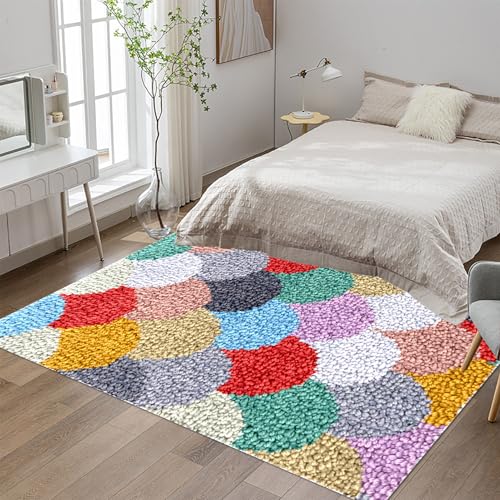 69 x102 cm Knüpfteppich Zum Selber Knüpfen Großer, Knüpfen Set, Teppich Knüpfen Set Erwachsene, Knüpfset Latch Hook Kit Handarbeiten Anfänger Teppich Making Kit zum Selber Knüpfen Teppiche 69 x102 cm Knüpfteppich Zum Selber Knüpfen Großer, Knüpfen Set, Teppich Knüpfen Set Erwachsene, Knüpfset Latch Hook Kit Handarbeiten Anfänger Teppich Making Kit zum Selber Knüpfen Teppiche von Tehocwiz
