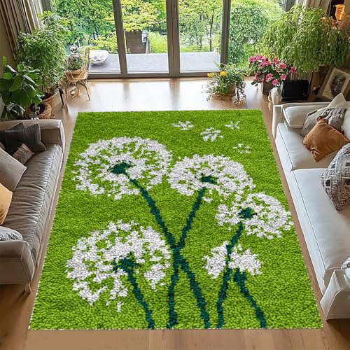 75 x110 cm Knüpfteppich Zum Selber Knüpfen, Großer Teppich Knüpfen Set Erwachsene, Anfänger und Erwachsene Teppich Making Kit Zum Selber Knüpfen Teppiche 75 x110 cm Knüpfteppich Zum Selber Knüpfen, Großer Teppich Knüpfen Set Erwachsene, Anfänger und Erwachsene Teppich Making Kit Zum Selber Knüpfen Teppiche von Tehocwiz
