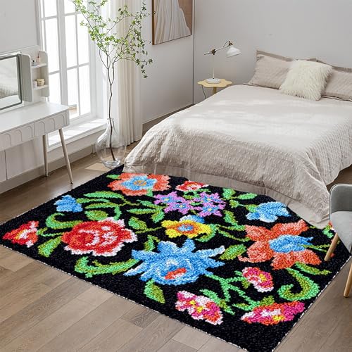 Tehocwiz 40x70 cm Knüpfteppich Zum Selber knüpfen Tapisserie Teppich Knüpf-Sets Knüpfsets Latch Hook Kit Selbst Knüpfen Set für Erwachsene Knüpfhaken-Sets für Anfänger Tehocwiz 40x70 cm Knüpfteppich Zum Selber knüpfen Tapisserie Teppich Knüpf-Sets Knüpfsets Latch Hook Kit Selbst Knüpfen Set für Erwachsene Knüpfhaken-Sets für Anfänger von Tehocwiz