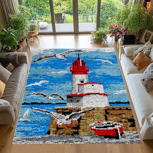 Tehocwiz 69 x102 cm Knüpfteppich Zum Selber Knüpfen, Knüpfhaken-Sets für Anfänger, Tapisserie Teppich Knüpf-Sets Knüpfsets Latch Hook Kit Selbst Knüpfen Set für Erwachsene Tehocwiz 69 x102 cm Knüpfteppich Zum Selber Knüpfen, Knüpfhaken-Sets für Anfänger, Tapisserie Teppich Knüpf-Sets Knüpfsets Latch Hook Kit Selbst Knüpfen Set für Erwachsene von Tehocwiz