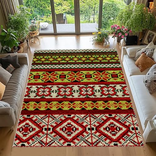 Tehocwiz Knüpfteppich Zum Selber Knüpfen 55x75 cm Knüpfhaken-Sets für Anfänger, Tapisserie Teppich Knüpf-Sets Knüpfsets Latch Hook Kit Selbst Knüpfen Set für Erwachsene Tehocwiz Knüpfteppich Zum Selber Knüpfen 55x75 cm Knüpfhaken-Sets für Anfänger, Tapisserie Teppich Knüpf-Sets Knüpfsets Latch Hook Kit Selbst Knüpfen Set für Erwachsene von Tehocwiz
