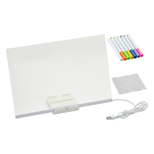 Teksome LED Zeichenbrett Für Kinder | LED Notiztafel Wiederbeschreibbar,Wiederbeschreibbare Malvorlage Für Reise Mädchen Kindergarten Zuhause Schule Teksome LED Zeichenbrett Für Kinder | LED Notiztafel Wiederbeschreibbar,Wiederbeschreibbare Malvorlage Für Reise Mädchen Kindergarten Zuhause Schule von Teksome