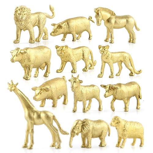 Teksome Safari-Tier-Geburtstagsdekoration, goldene Safari-Tier-Figuren, Spielzeug, Dschungel-Tierfigur, Kuchendekoration, Safari-Thema, Geburtstag, Hochzeit, Geschenk Teksome Safari-Tier-Geburtstagsdekoration, goldene Safari-Tier-Figuren, Spielzeug, Dschungel-Tierfigur, Kuchendekoration, Safari-Thema, Geburtstag, Hochzeit, Geschenk von Teksome