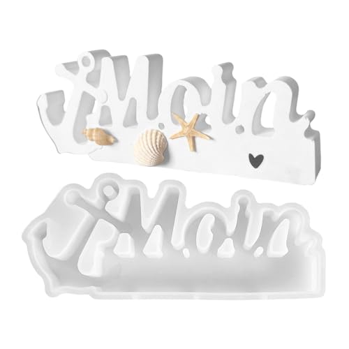 Teksome Silikonform zum Basteln, für Meeresmotiv-Dekoration, leicht zu lösen, Epoxidharz, Zement, Kunstprojekt, Dekorationswerkzeug für Zuhause, Schule, Studio Teksome Silikonform zum Basteln, für Meeresmotiv-Dekoration, leicht zu lösen, Epoxidharz, Zement, Kunstprojekt, Dekorationswerkzeug für Zuhause, Schule, Studio von Teksome