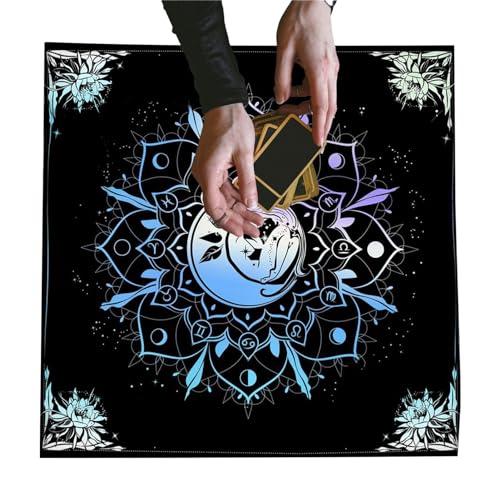 Teksome Tarot-Tuch zum Lesen – Tarot-Lesetuch | Himmlisches Tarot-Deck Quadratische Wandtischdecke Heiliger Ort Heimdekoration Meer von Schmetterlingen und Blumen Teksome Tarot-Tuch zum Lesen – Tarot-Lesetuch | Himmlisches Tarot-Deck Quadratische Wandtischdecke Heiliger Ort Heimdekoration Meer von Schmetterlingen und Blumen von Teksome