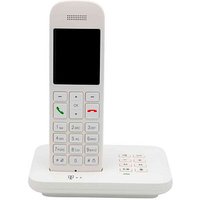 Telekom Sinus A12 Schnurloses Telefon mit Anrufbeantworter weiß von Telekom