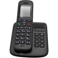 Telekom Sinus A32 Schnurloses Telefon mit Anrufbeantworter ebenholz von Telekom