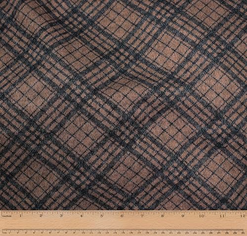Télio 42620-04-10Y Knit Knack Prt Stoff, Polyester-Mischung, Beige von Télio