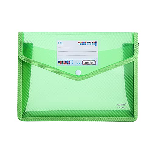 A4 Dokumententasche Sammelmappen Projektmappen, Dokumententaschen A4 farbig, Dokumentenmappe Brieftaschen, Projektmappen mit Druckknopf, mit Druckknopf Kunststoff Umschlag Mappe von Telismei