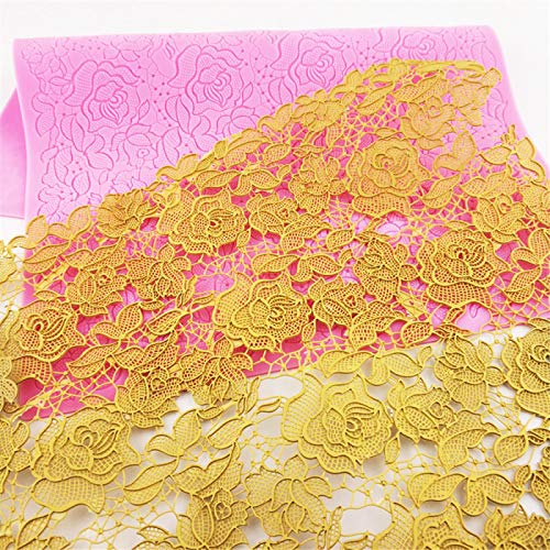 Silikon Spitze Kuchenform, Kuchen Spitze Matte Silikon, Fondant Matte für Tortendeko Spitze Sugar kuchenform,Prägematte Strukturmatte, Spitzemuster, Kuchen Spitzenmatte Präge Kuchenform Silikon Spitze Kuchenform, Kuchen Spitze Matte Silikon, Fondant Matte für Tortendeko Spitze Sugar kuchenform,Prägematte Strukturmatte, Spitzemuster, Kuchen Spitzenmatte Präge Kuchenform von Telismei