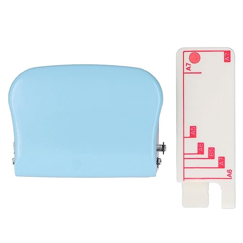 3 Loch Locher A4, Manuelle Bindemaschine Locher für Ordner, Tacker Büro, Kleiner Papierlocher für 5 Blatt Kapazität, Tragbares Einfaches Stanzen Edelstahl Locher Tacker set für B5 A5 A6 A7 A4 3 Loch Locher A4, Manuelle Bindemaschine Locher für Ordner, Tacker Büro, Kleiner Papierlocher für 5 Blatt Kapazität, Tragbares Einfaches Stanzen Edelstahl Locher Tacker set für B5 A5 A6 A7 A4 von Telituny