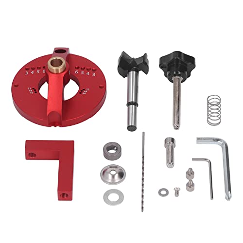 Scharnier -Bohrer -Jig, 35 -mm -Schrankscharnier -Schablone mit Klemmfunktion, Professionelles Holzbearbeitungswerkzeug für eine Präzise Scharnierinstallation - Scharnier -Bohrer -Jig, 35 -mm -Schrankscharnier -Schablone mit Klemmfunktion, Professionelles Holzbearbeitungswerkzeug für eine Präzise Scharnierinstallation - von Telituny