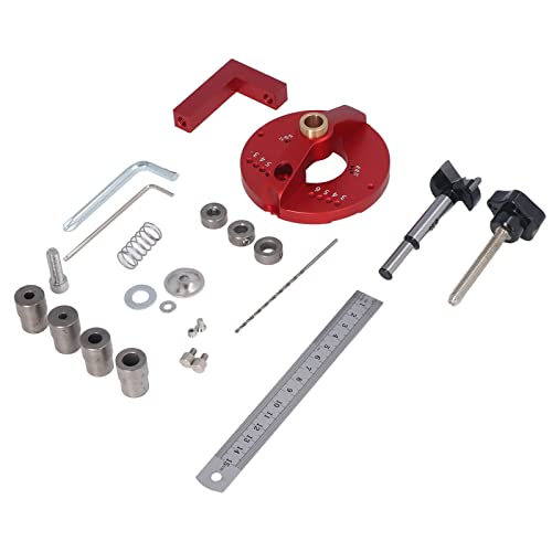 Scharnierschange, Professionelle Holzbearbeitungsbohranleitung mit 6/8/10 -mm -Buchsen, Aluminiumlegierungsscharnier -Loch -Loch -Loch -Set für Türen, Fenster, Möbel - Scharnierschange, Professionelle Holzbearbeitungsbohranleitung mit 6/8/10 -mm -Buchsen, Aluminiumlegierungsscharnier -Loch -Loch -Loch -Set für Türen, Fenster, Möbel - von Telituny