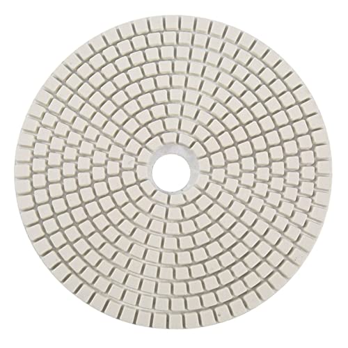 Telituny Diamant-Schleifscheibe, Harz-Polierscheibe 125mm, für Stein Glas Keramik, Nasspolierscheibe, Diamant-Schleifteller, Körnung 50 bis 3000 (1000) von Telituny
