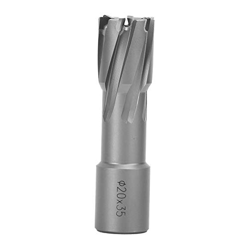 Telituny Metal Hollow Bit Schneidwerkzeug Industriegeräte tragbarer Hochgeschwindigkeitsstahl Silber 35 mm (20 * 35 mm) von Telituny