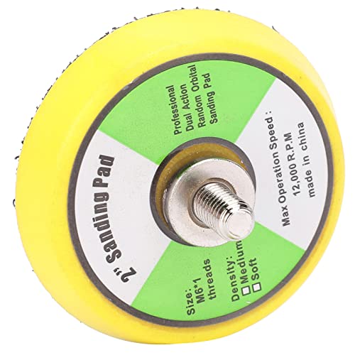 Telituny Schleifscheibe, 50mm Universale Schleifpad, ABS Schleifteller für Winkelschleifer, Ersatz Schleifscheibe mit Ausgeglichener Leistung für Glattes Schleifen Telituny Schleifscheibe, 50mm Universale Schleifpad, ABS Schleifteller für Winkelschleifer, Ersatz Schleifscheibe mit Ausgeglichener Leistung für Glattes Schleifen von Telituny