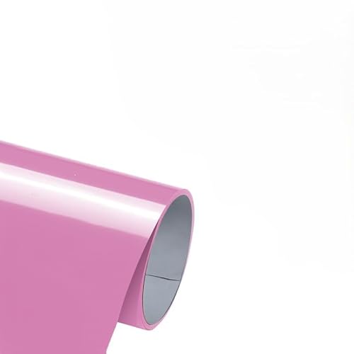 Wärmetransfer-Vinyl-Rolle, PU-HTV-Vinyls, 30,5 cm x 1,8 m, schneidbares Bügel-Vinyl für T-Shirts, Taschen, Basteln, langlebig und waschbar (Rosa) von Telituny